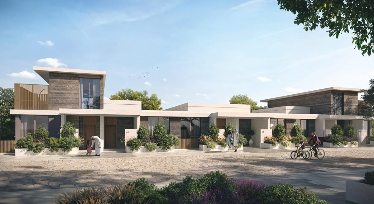 Expo Valley townhouses · Representative developer render