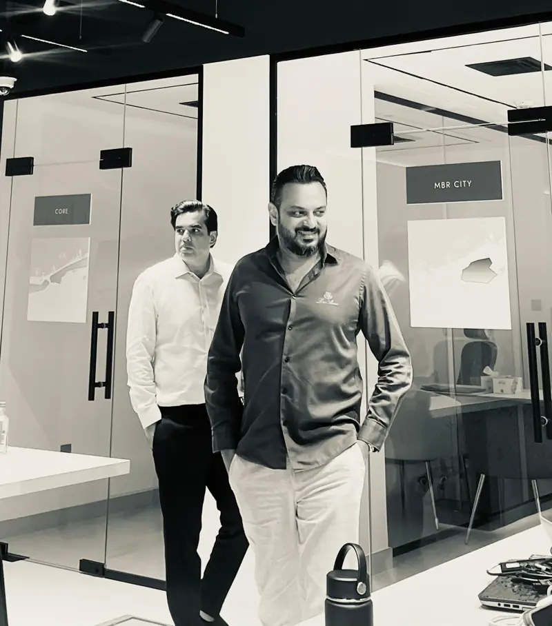 Members of the RealCO Capital team at the office